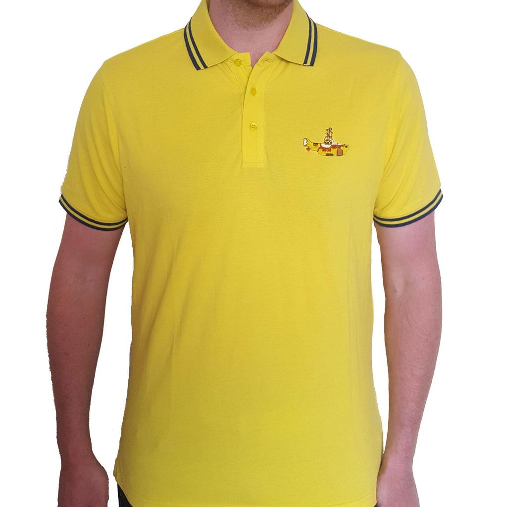 The Beatles Unisex Adult Yellow Submarine Polo Shirt