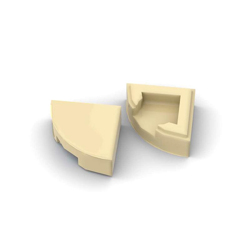 1/4 Circle Tile 1X1 Quarter Smooth Brick Pack MOC DIY Enlighten Block Brick Compatible With Flat Tiles 25269 Pixel Picture Parts