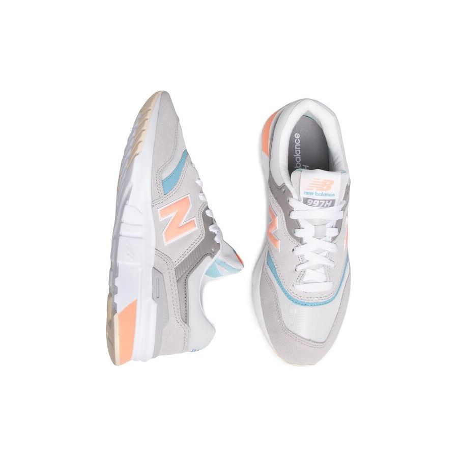 New Balance Nb 997H Comfortable Trendy Low-Top Casual Running Shoes Women sneaker Gray Pink CW997HAP