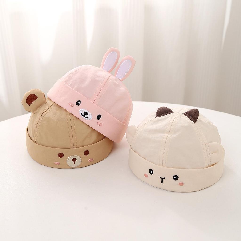 Unisex Baby Beret with Quick-Drying Sun Protection – Cute Little Yellow Duck Design for Spring and Autumn