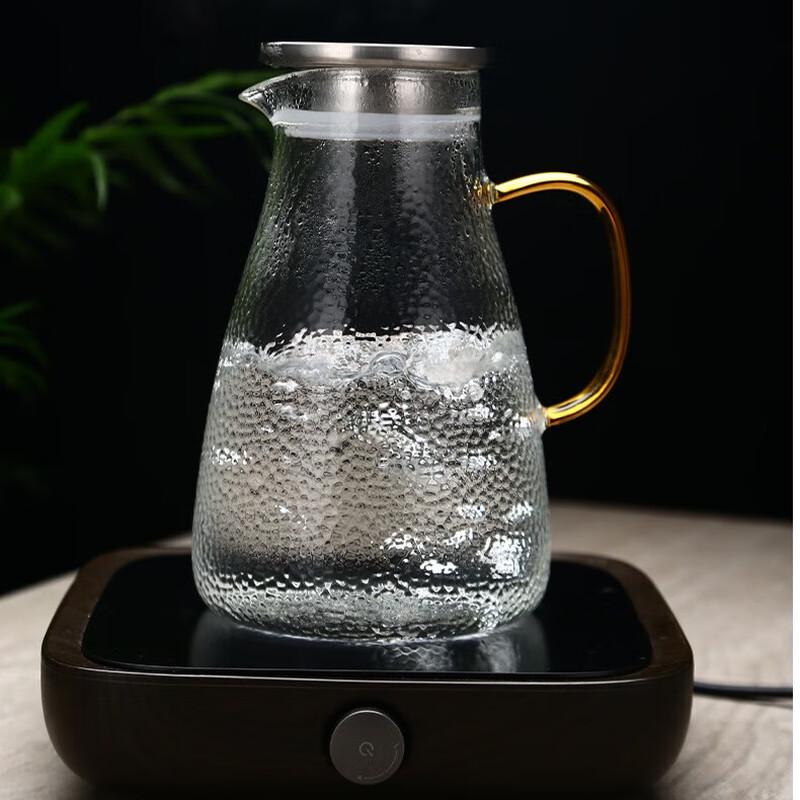 Diller 1800ML High Borosilicate Glass Cold Water Pitcher Set