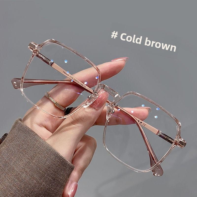 Модные Прозрачные Квадратные Очки для Женщин, Ретро Легкие Очки, Модные Повседневные Очки