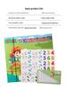 Children’s Educational Cartoon Book & Number Puzzle – Cognitive & Arithmetic Learning Toy