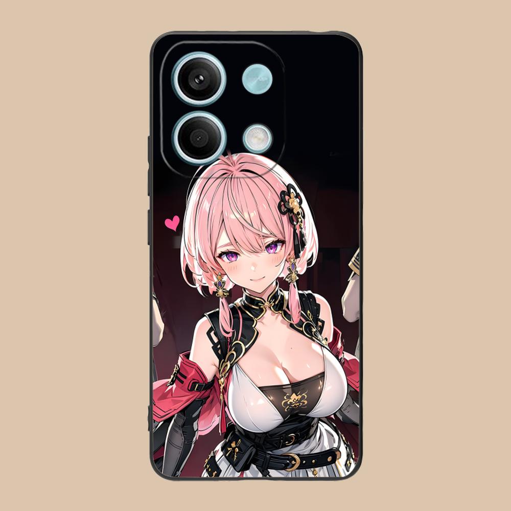 Wuthering Waves Taoqi Mobile Phone Case for POCO M7 M6 M5 M4 M3 X7 X6 X5 X4 X3 Pro GT 5G Colorful Printing Cover Cover Pretty