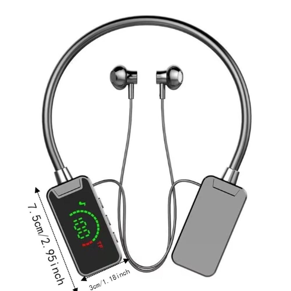 Handsfree Bluetooth Earphones HIFI Sound Noise Reduction Earbuds Neckband Earphones  Travel