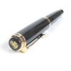Excellent PERIKAN Fountain Pen Souvern M600 Cap Type Black Gold 14C Mens Used