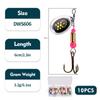 Rotating Glitter Lure Composite Glitter Set 3.5g Biomimetic False Bait Metal Glitter Set Fishing Gear Accessories