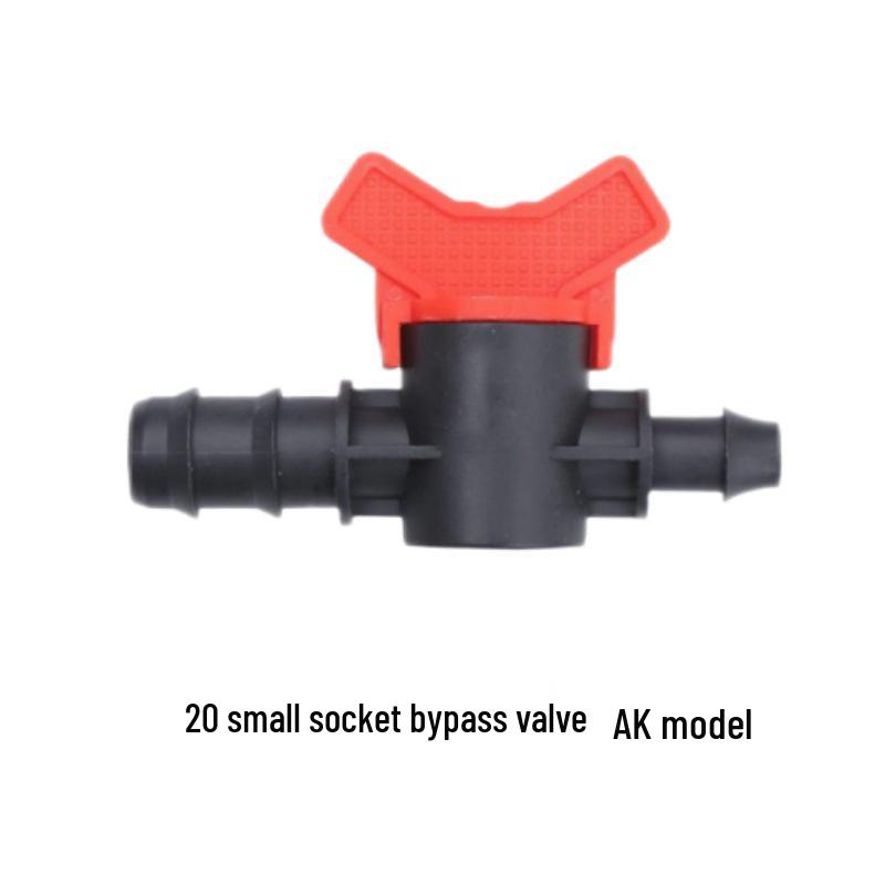PE Pipe Direct Valve for Gardening and Greenhouses - Large and Small Opening Bypass Valve