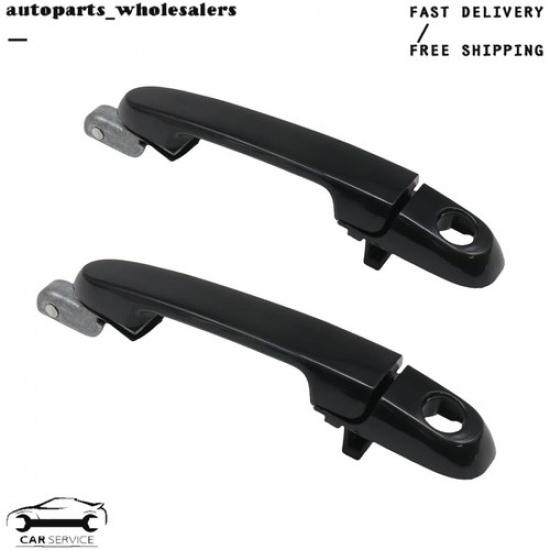 Exterior Outside Door Handle Front Left Right SET Of 2 for 06-11 Hyundai Accen