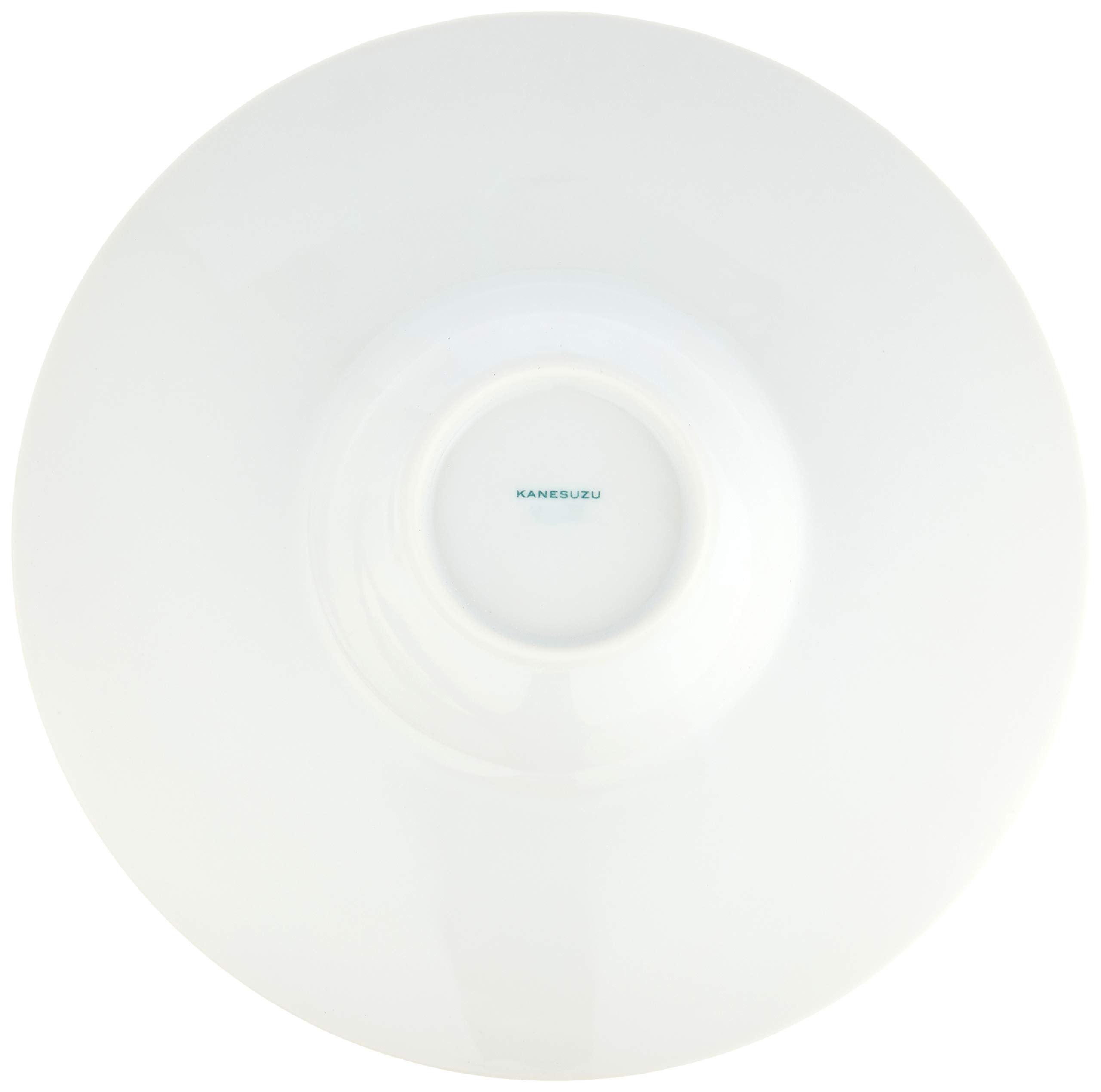 

Kanesuzu Ceramics Pasta Wide Flat Soup Made in 50100816 Plate, White, Rim, 26cm, Plate, Japan, белый