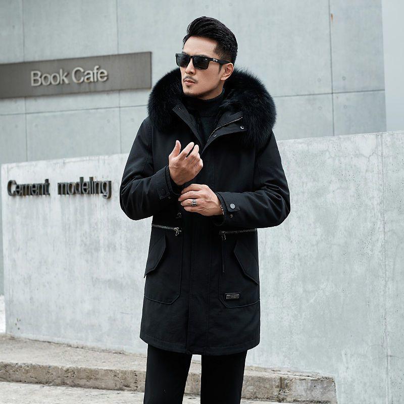 

Pike Clothing Мужская зимняя куртка с хлопковой подкладкой для защиты от холода и тепла, толстая ветровка 5XL чёрный