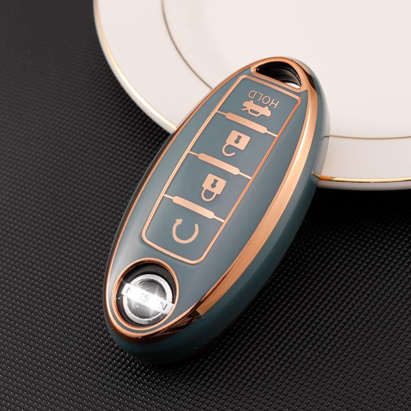 Nissan Key Shell sprādze priekš Sylphy, Teana, Qashqai, X-Trail, Kicks, Tiida, Bluebird
