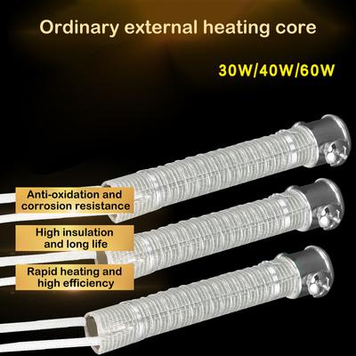 220V 30W 40W 60W Miez de fier de lipit electric universal Instrument de sudura de înlocuire a elementului de încălzire Miez de încălzire externă