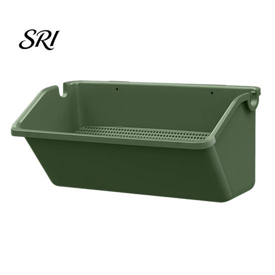 Corrosion-resistant Planter Wall Mounted Self-Watering Plant Pot with Drainage Holes Environmentally Friendly Stackable Vertical for Outdoor