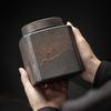 Creative Vintage Gilt Tea Caddy Moisture Seal Large Capacity Storage Box Ceramic Nut Decoration Jar Crafts Gift Home Decoration