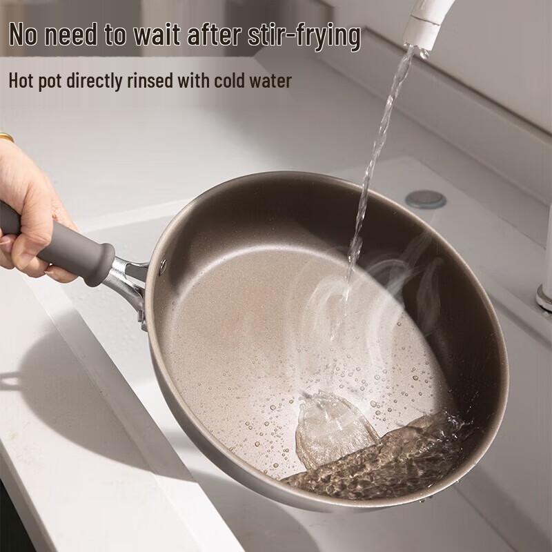 Chui Da Huang 28cm Titanium Non-Stick Skillet with Lid