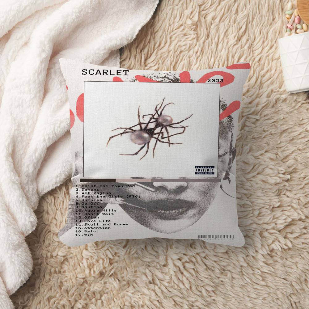 Newly Pop Rapper D-Doja C-Cat Single Pillow Cushion Cover Pillowcase Living Room Sofa Home Decor