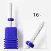 Ceramic Nail Drill Bit Art Smooth Flat Top Rotary Manicure Pedicure 3/32" Shank