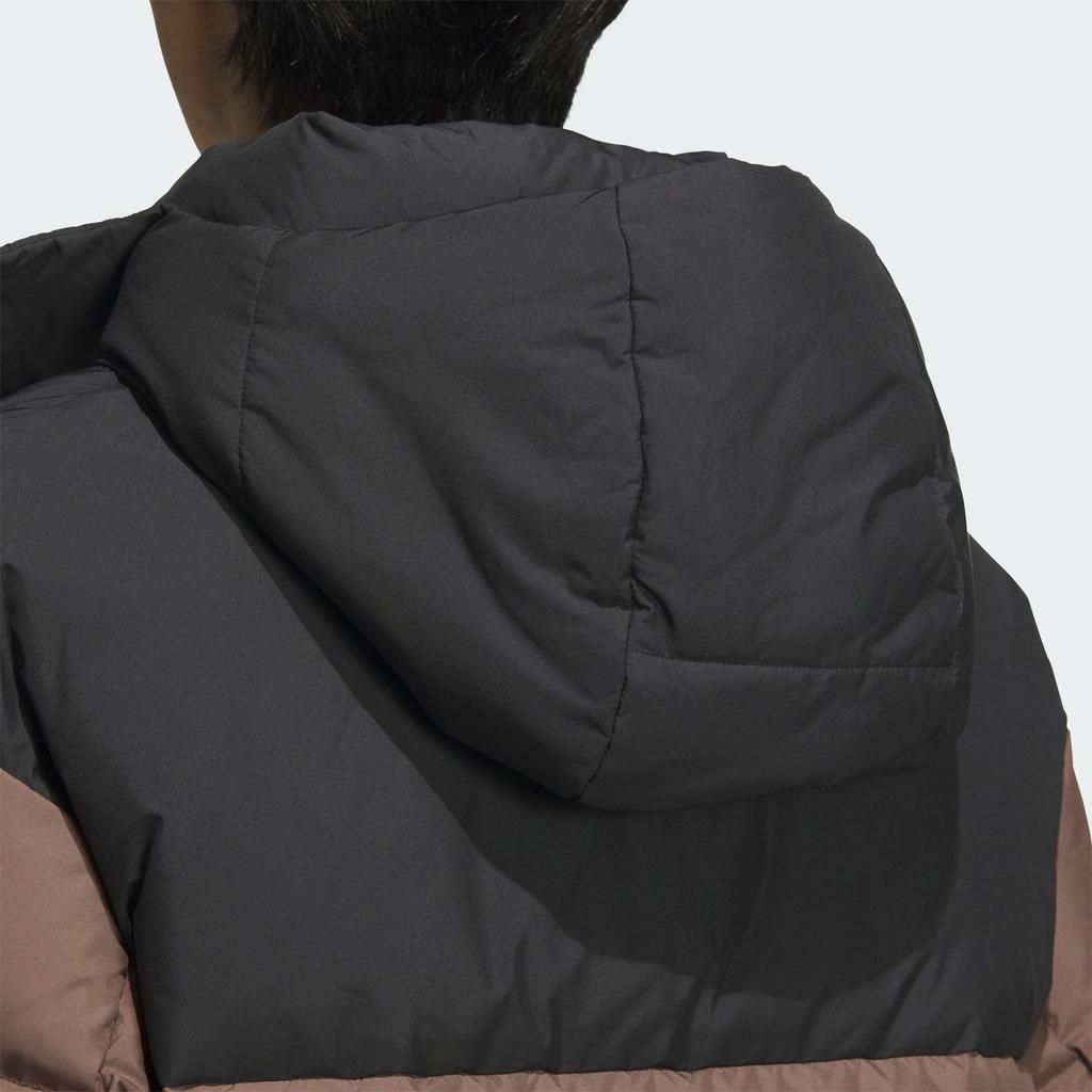 Adidas Comfortable Loose Sports Warm Jacket Men Jackets Deep-Earth-Brown Black JM9133