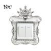 Outlet Sticker Switch European Style Punch Free Plastic Socket Decal Wall-mounted Cover Wall for Home