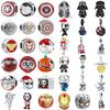 New 925 Silver Alien Warrior Spaceship Shield Charm Pendant Suitable For Bracelet Diy Exquisite Jewelry