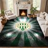 Ferencvarosi TC Carpet Door Mat for Living Room or Bedroom Protective Mat Under Chair Office Decoration Christmas Gift Birthday Present