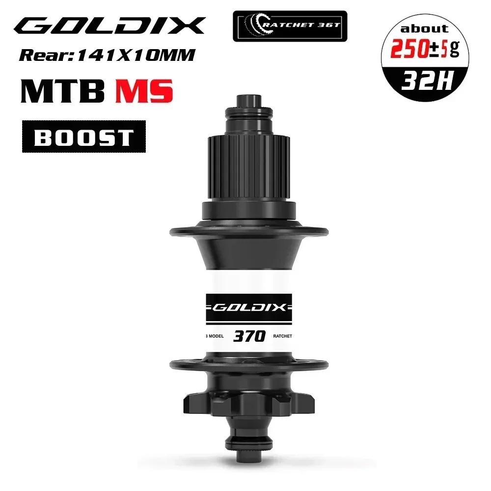 Goldix M370 Boost Cube 32 Holes K7 32-Hole Mtb Thunder Masses Ratchet 36T Cube Pro 7 Noisy Bicycle Mountain Bike Micro Spline