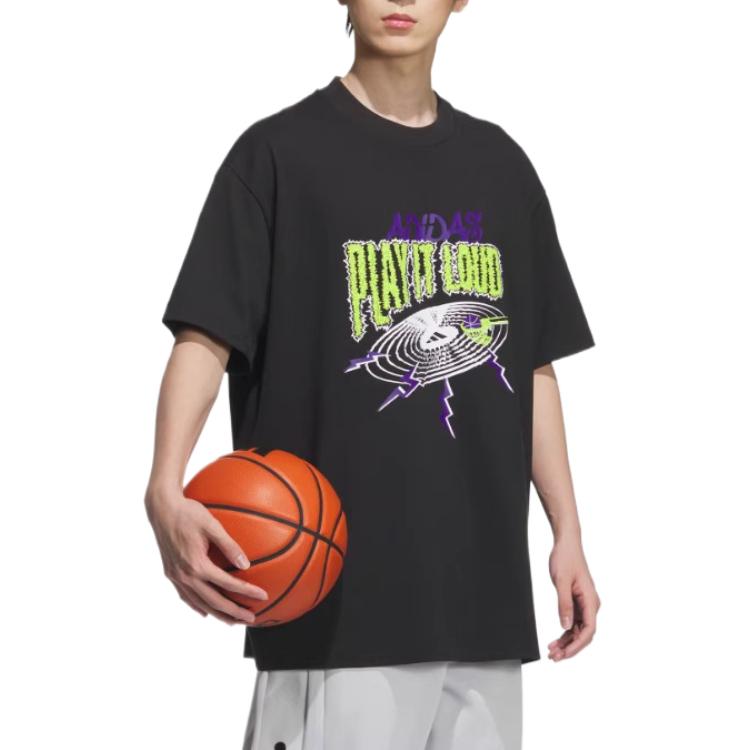 New Adidas SS25 T-Shirt Men's Black KA2297