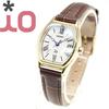 Orient iO SOLAR Solar Made in with White Watch, Japan, Manufacturer's Warranty, RN-WG0013S, Women's,