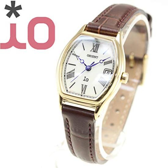 Orient iO SOLAR Solar Made in with White Watch, Japan, Manufacturer's Warranty, RN-WG0013S, Women's,