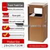 Stainless Steel Trash Can for Shopping Malls, Hotels, Offices, and Subway Stations
