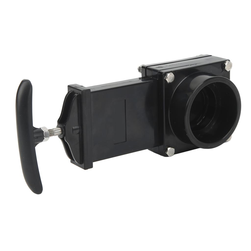 RV Drain Valve Waste Sewer ABS Valve Wear Resistance for Caravan Water Tank 50mm ID