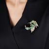 Senior brosjer blomst blad brosje pins for kvinner dress anheng mote brosjer smykker