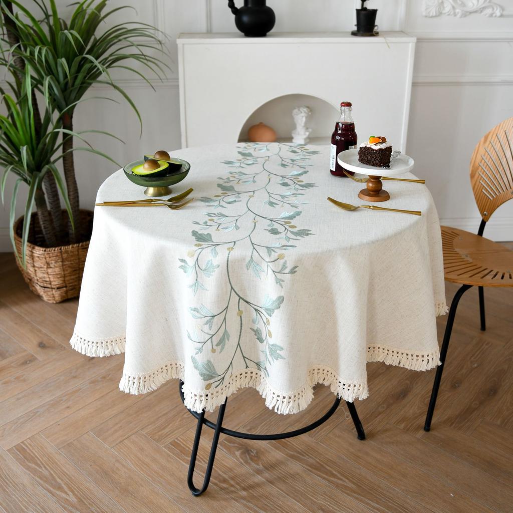French Pastoral Lace Coffee Table Cloth Tablecloth Tv Cabinet Cover Fabric Retro Chest Cabinet Shoe Cabinet Cover Towel