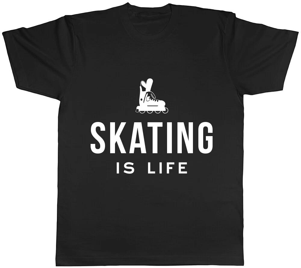 Roller Skating is Life Mens Womens Ladies T-Shirt Tee M