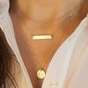 Ketting Prachtig Slijtvast Dames Meerlaags Blad Hart Hanger Ketting voor Feest