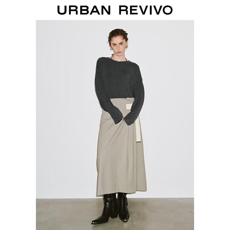 UR 2025 Autumn Women's Loose Fit Long Sleeve T-shirt