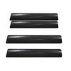 4x couvercle de seuil de plaque de porte de voiture en Fiber de carbone, autocollant anti-rayures, accessoires