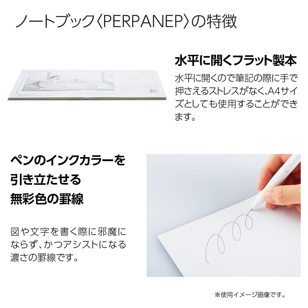 KOKUYO Notebook PERPANEP A5 Smooth 6mm Steno Rig PER-MT106CBM