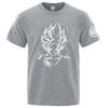 2026 New Dragon Ball Anime Super Saiyan Goku Printed Tshirt Summer Unisexs And Unisexs Tshirt Trendy Loose Casual Short Sleeve