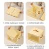 Zippered Clear View Clothes Storage Box Non-woven Fabric Cabinet Drawer Organizer  for Bedroom