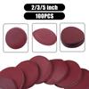 100PCS Sanding Discs Round Abrasive Sandpaper Grit 800-3000 Sanding Belt Paper Polish Pad Angle Grinder