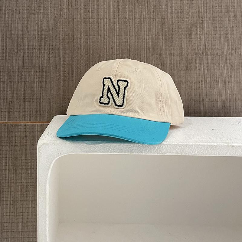 

Дитячий капелюх із качиним язиком, бейсбольний капелюх із вишивкою з літерами