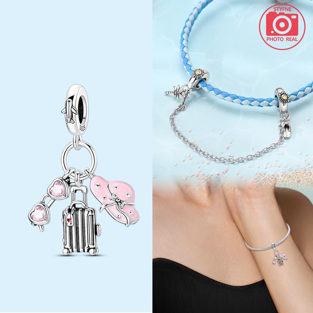 Dreamy Candy House Pendant Copper Plated For Charms Copper Plated Original Bracelet For Jewelry Making