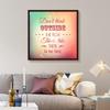 Art Cloth Spiritual Comfort English Inspirational Phrases Celebrity Quotes Decorative Painting Home Wall Decoration Hanging Painting