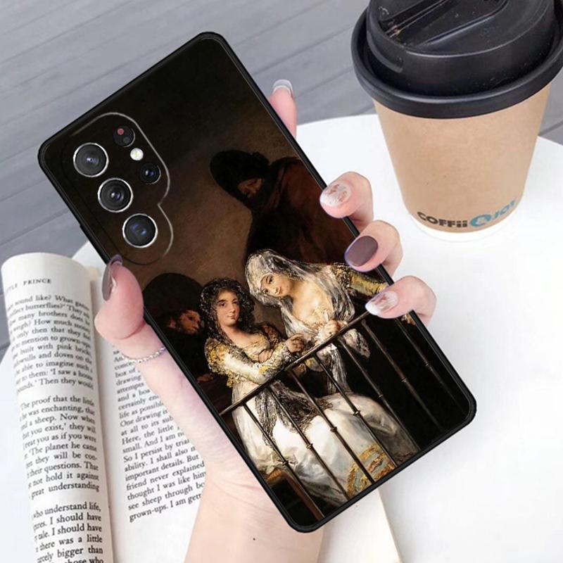 Francisco Goya Paintings Phone Case Cover For Samsung Galaxy S24 S25 Ultra S21 S22 Ultra S10E Note 10 Plus Note 20 FE S23