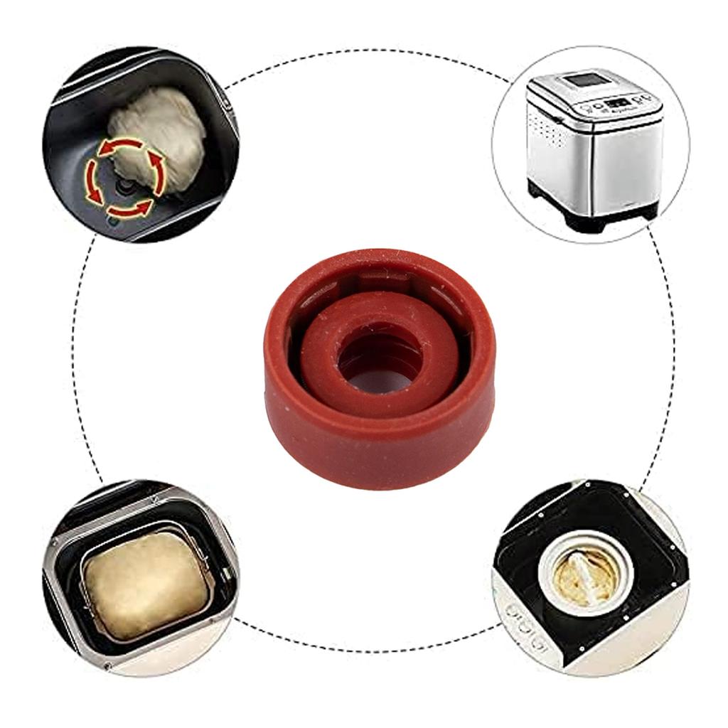 Sealing Rings Bread Machine Maintenance Kit Oil Seal Bread Bucket Maintenance Part Sealing Gasket Plastic Material