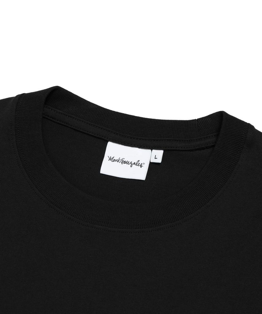 MARK GONZALES Angel Wappen Long Sleeve T-Shirt - Black