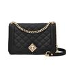 Embroidered Small Square Bag Messenger Bag Women's Bag Korean Fashion Handbag PU Leather Shoulder Bag