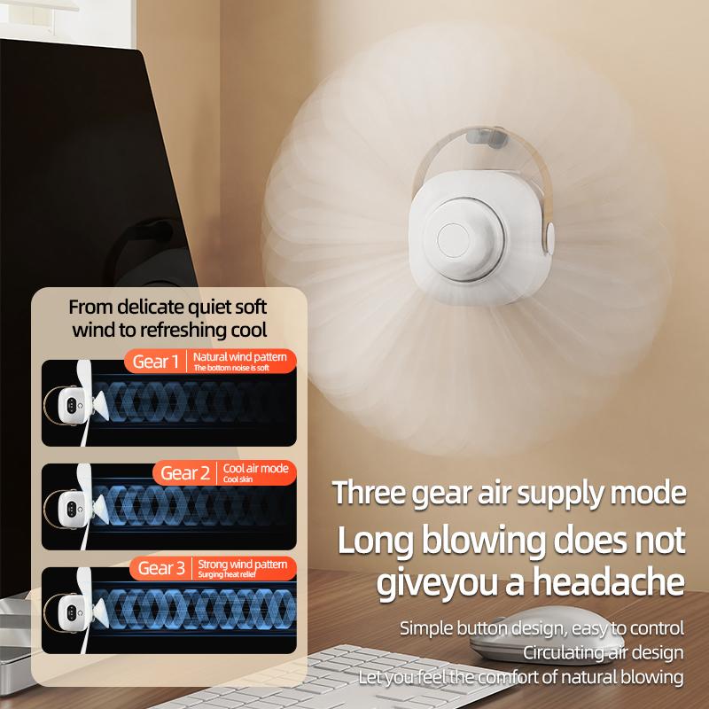 Ceiling Fan Portable Camping Tent Ceiling Canopy Fan 8000mah Rechargeable Wireless Fan Air Circulators with Remote Control Light